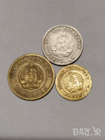 1,3 и 10 стотинки 1951г., снимка 2 - Нумизматика и бонистика - 52916300