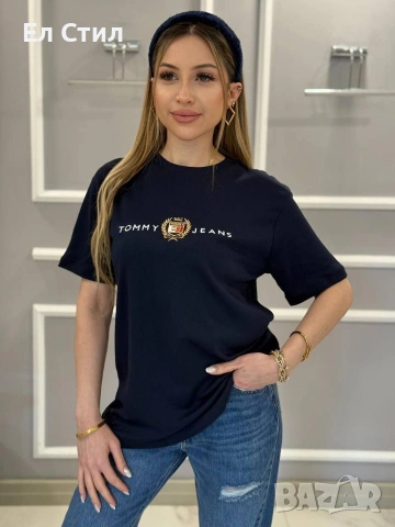 🩷Дамска тениска ✨🔥🔥🔥 👍 ✨𝗣𝗿𝗶𝗰e :16€ НА ЕДРО ✨𝗦ı𝘇𝗲:  SS MM LL 📌6 бр, снимка 2 - Тениски - 53671964