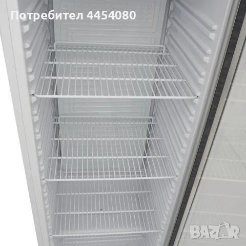 Професионален хладилник със стъклена врата – 386 литра капацитет, снимка 6 - Обзавеждане на кухня - 50571106