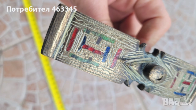 Арабска пистолетна харбия, снимка 7 - Антикварни и старинни предмети - 54028700