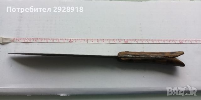 Много стар български нож, снимка 3 - Ножове - 45710697