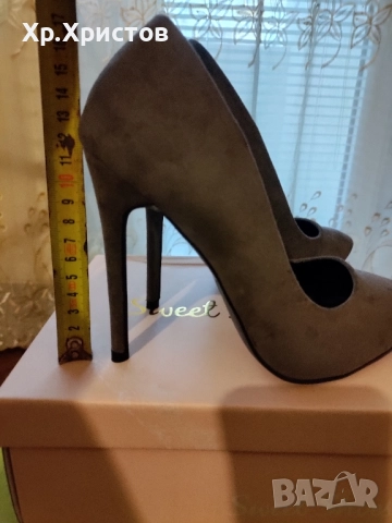 дамски обувки на ток, снимка 5 - Дамски обувки на ток - 52024967
