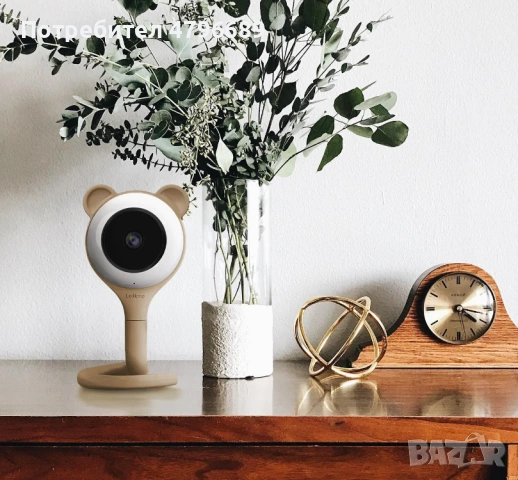 Lollipop Смарт Wi-Fi бебефон с детекция на плач Тюркоаз и Розово, снимка 8 - Бебефони - 54191383