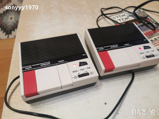 DNT WSA 750 FM X2 ВНОС ГЕРМАНИЯ 0802261931OLCHERY1, снимка 2 - Ресийвъри, усилватели, смесителни пултове - 53405406