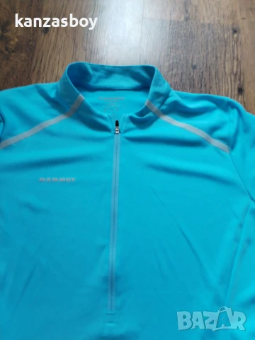 Mammut Atacazo Light Zip Women's T-Shirt - страхотна дамска тениска Л, снимка 6 - Тениски - 51180231
