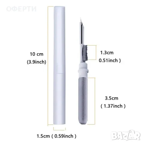 Химикалка за почистване на слушалки 3в1 арт No220146, снимка 4 - Друга електроника - 47021267