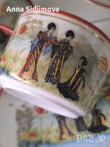 Möschl & Co., Altrohlau, Karlsbad сервиз за чай, снимка 3 - Сервизи - 53908320