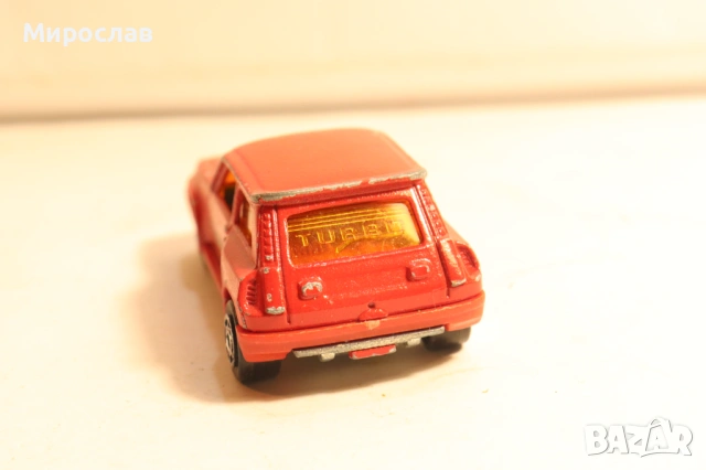 1/64 ?? MAJORETTE RENAULT 5 TURBO КОЛИЧКА МОДЕЛ, снимка 5 - Колекции - 54007037