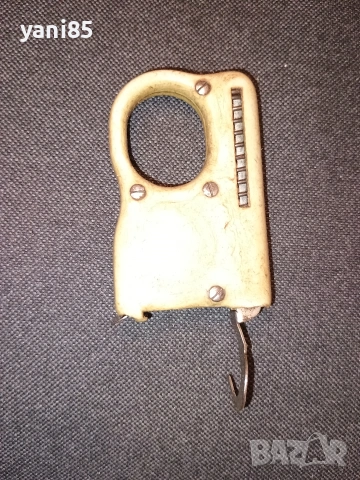 Ретро комбинирано кантарче с рулетка