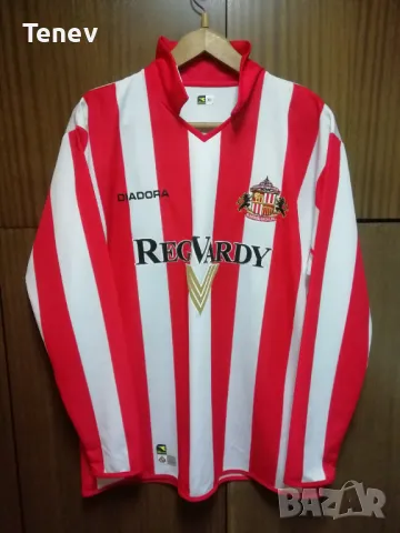 Sunderland Diadora оригинална тениска фланелка Съндърланд 2XL XXL 2004/2005, снимка 1 - Тениски - 48458807