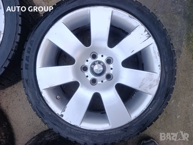 Джанти с гуми 18" - 5х120 ЕТ20 БМВ Е60/ BMW E61, снимка 5 - Гуми и джанти - 53752063