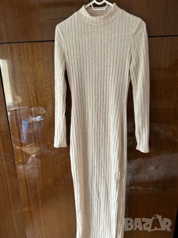 Плетена рокля с цепка 