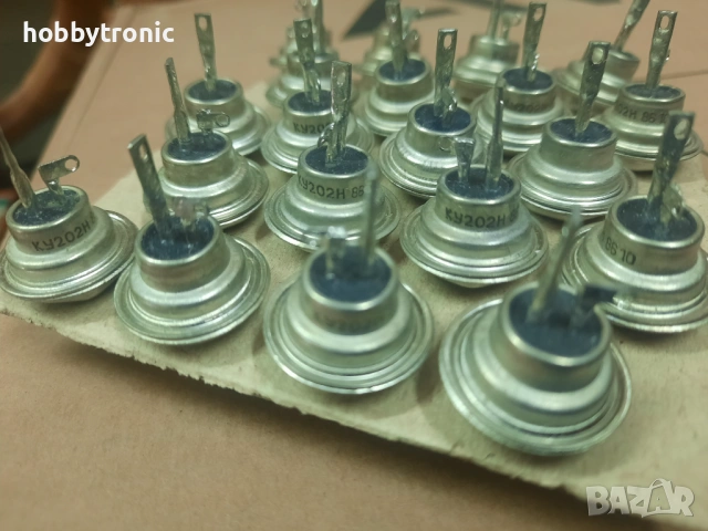 Съветски тиристори КУ202Н 400V 10A, снимка 2 - Друга електроника - 53848384