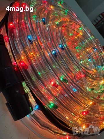 Новогодишни лампички В МАРКУЧ 10 метра , снимка 2 - Друга електроника - 52615827
