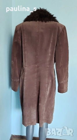 Винтидж / "Vroom & Dressman" и "PIANO WOMAN" / Дамско палто / манто от естествен велур , снимка 5 - Палта, манта - 52524720