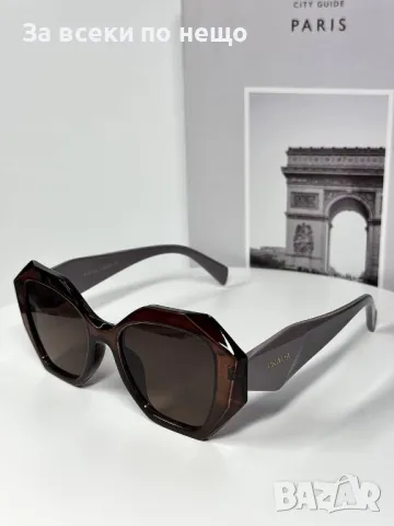 Prada Слънчеви Очила С UV400 Защита С ПОДАРЪК🎁Калъф Прада - Различни Цветове Код E114, снимка 8 - Слънчеви и диоптрични очила - 50231517