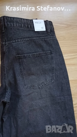 модерни черни дамски дънки, снимка 3 - Дънки - 52913641