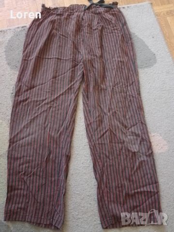 Детско тънко панталонче на раета пролет/лято, снимка 1 - Детски панталони и дънки - 45124268
