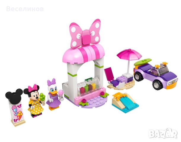 LEGO Disney 10773 - Minnie Mouse's Ice Cream Shop, снимка 4 - Образователни игри - 45781295