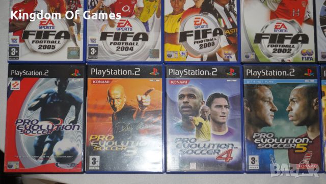 Игри за PS2 Fifa 14/12/10/08/07/06/Fifa 2005/2003/2002/Fifa Street/PES 3 4 5 6/Arsenal/Manchester , снимка 6 - Игри за PlayStation - 45786663