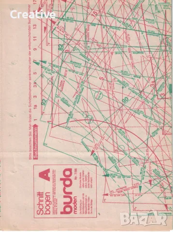 Списание за мода Burda Moden Grosse 7 / 1986, снимка 4 - Списания и комикси - 47414341