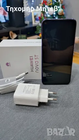 Huawei Nova 5T Purple RAM-6GB,Rom-128GB, снимка 2 - Huawei - 48492373