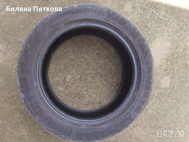 Продавам летни гуми 225/50 R17, снимка 2 - Гуми и джанти - 54133842