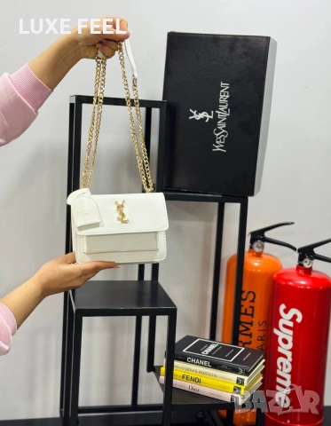 Yves Saint Laurent 💎Страхотно Чанти , снимка 2 - Чанти - 53471805