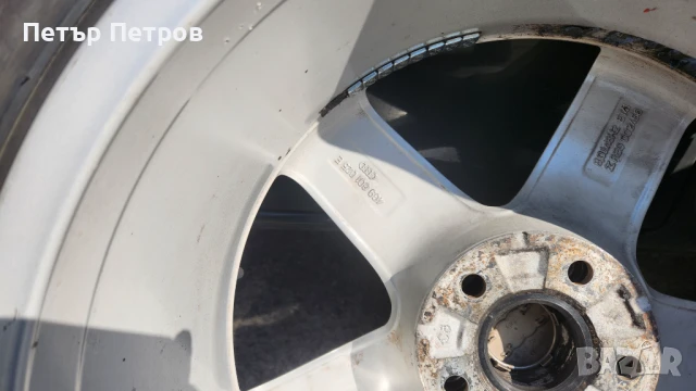 18" оргинални джанти с летни гуми за Ауди А6/А5/А4, снимка 12 - Гуми и джанти - 50695637