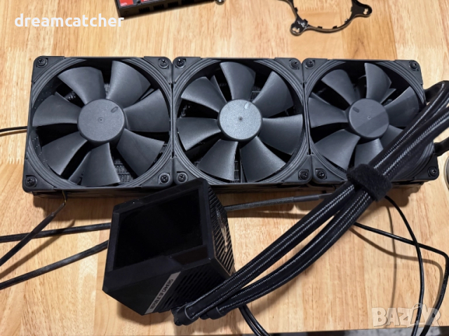 Водно ASUS ROG RYUJIN II 360 Noctua NF-F12 IndustrialPPC Fans, 3.5" Full Color LCD Display, снимка 7 - Други - 52427308