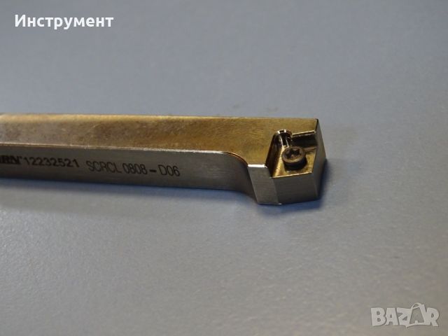 Стругарски нож ляв със сменяема пластина ATORN SCRCL 0808 D06 clamping holder, снимка 7 - Други инструменти - 46648142