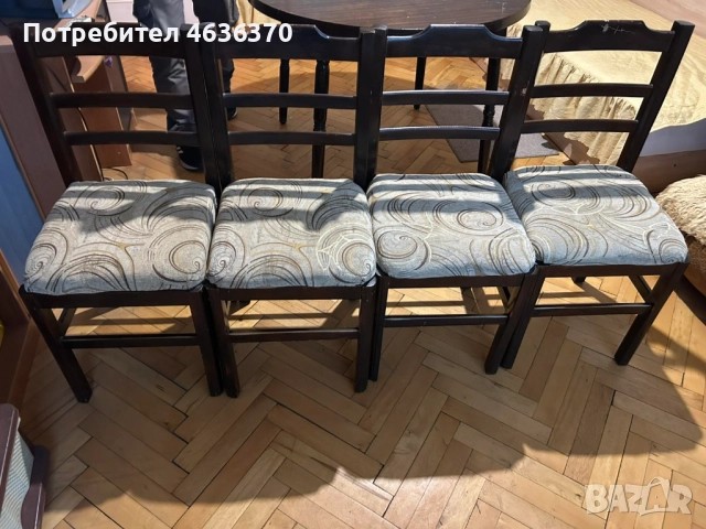 Кухненска маса +4бр.столове, снимка 6 - Маси - 52222237