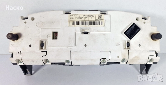Километраж Табло Уреди Ситроен Ц5 Х7 III 1.6 ХДИ Citroen C5 X7 III 1.6 HDI 2008-2017 9666326480, снимка 2 - Части - 52511288