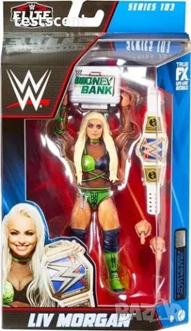 Екшън фигура WWE Liv Morgan Лив Морган Mattel Elite Series 103 играчка figure, снимка 12 - Колекции - 48925231