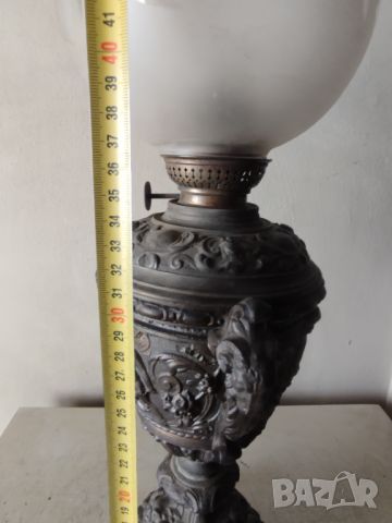 Стара газена (газова) лампа, снимка 5 - Други ценни предмети - 45283627