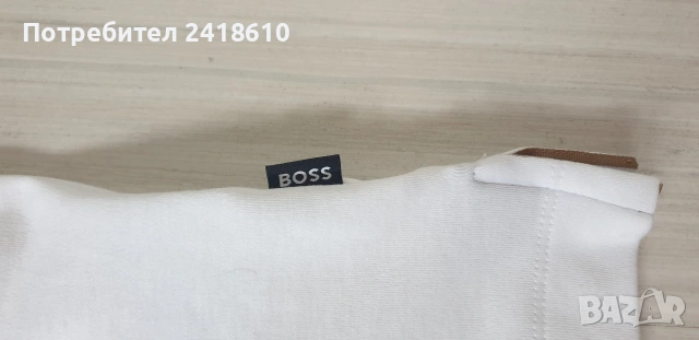 Hugo Boss Palosh 30 Pima Cotton Soft Touch Custom Slim Fit Mens Size XL НОВО! ОРИГИНАЛ! Мъжка Тениск, снимка 11 - Тениски - 53520559