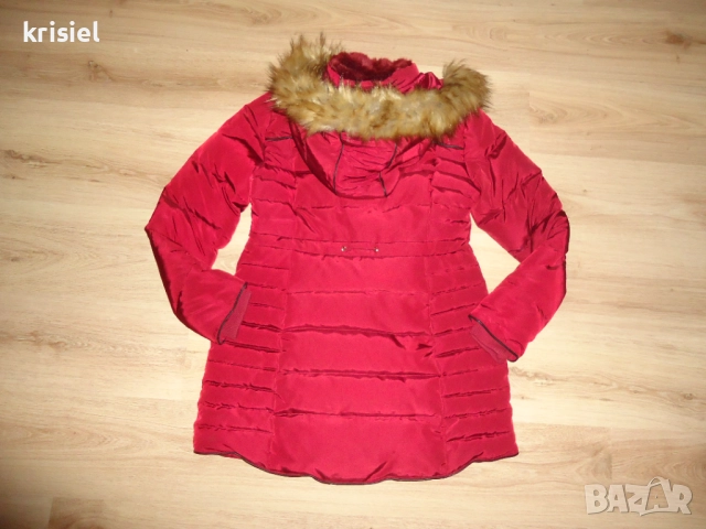 ЗИМНО ТОПЛО ЕЛЕГАНТНО ЯКЕ С ГЪШИ ПУХ--М номер, снимка 6 - Якета - 52634968