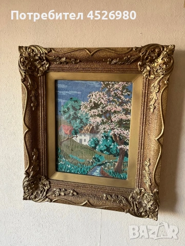 Ръчно шити гоблени с рамки, снимка 3 - Гоблени - 54230200