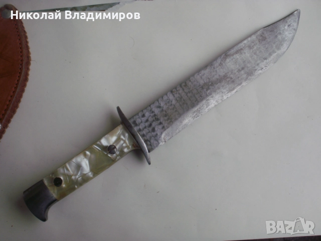 Стар голям български нож 28 см. кама  , снимка 2 - Ножове - 51978288