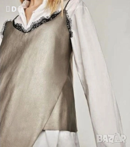 красиви топове С-М размер  , кожен топ с дантела S, снимка 11 - Корсети, бюстиета, топове - 41565460