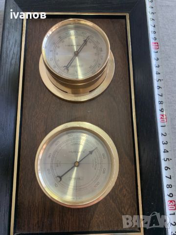 барометър термометър , снимка 2 - Антикварни и старинни предмети - 45495320