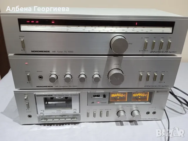 Стерео система NORDMENDE HI-FI TUNER TU 1000, снимка 3 - Ресийвъри, усилватели, смесителни пултове - 48067458