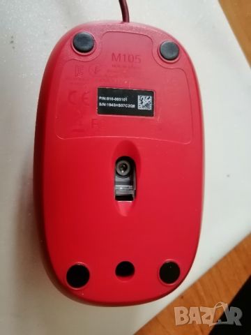 Компютърна мишка Logitech M105, снимка 3 - Клавиатури и мишки - 46654597