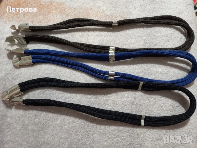 Нови ластични колани с метални катарами, снимка 2 - Колани - 51923666