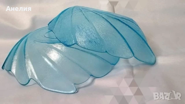 Фруктиери,купи за салата , таратор и чаши...релефно стъкло, снимка 12 - Чинии - 50706976