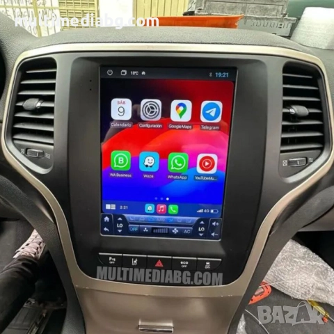 Jeep Grand Cherokee 2014 - 2022 9.7" Мултимедия Навигация Android, снимка 3 - Аксесоари и консумативи - 51765113