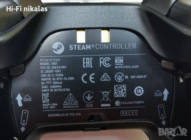 Xbox безжичен контролер STEAM CONTROLER 1001 (NO DONGLE), снимка 5 - Друга електроника - 45070551