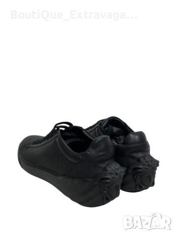 Мъжки обувки Versace Medusa All Black !!!, снимка 3 - Спортно елегантни обувки - 30179068