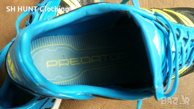 ADIDAS PREDATOR размер EUR 43 1/3 / UK 9 за зала естествена кожа 38-12-S, снимка 14 - Футбол - 52227561