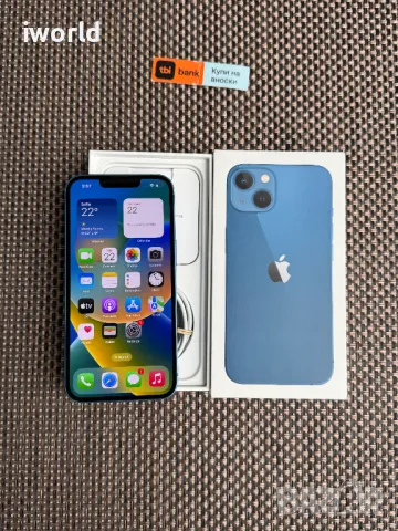 ✅iPhone Лизинг от 20лв/мес ❗️син / Blue ❗️ 128гб - Отличен❗️, снимка 6 - Apple iPhone - 49988589